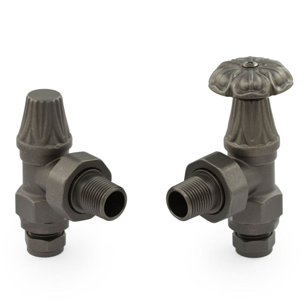 West - Abbey Manual Angled Valve And Lockshield