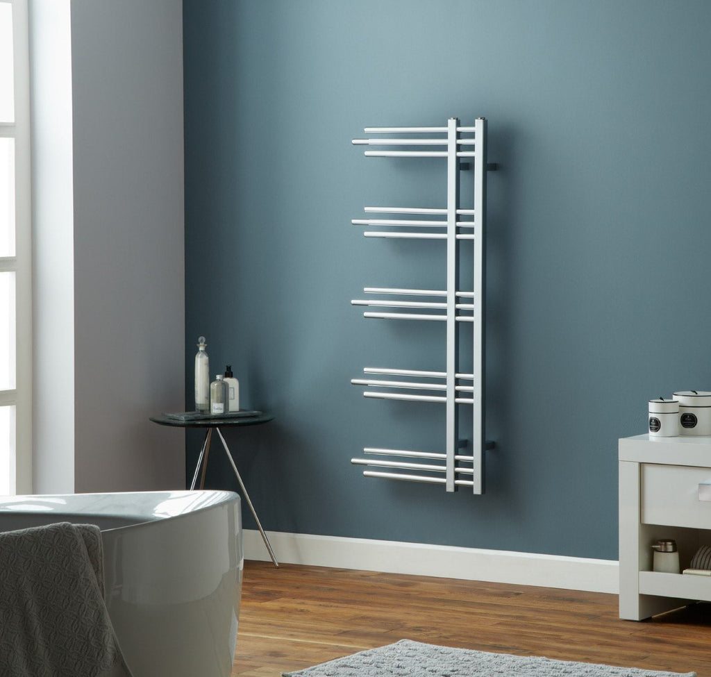 Towelrads Alayta Designer Towel Rail Chrome | Designer Bathroom Radiator