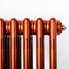 DQ Modus Vertical Column Radiator - Metallic Finishes Heating Style 1800x300mm 2 Column Copper Lacquer