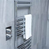 Towelrads Dorney Designer Towel Radiator Chrome | Designer Bathroom Radiator Dorney Towelrads 