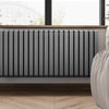 Terma - Warp Room Designer Horizontal Radiator Heating Style 630mm 1305mm Salt n Pepper