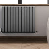 Terma - Warp Room Designer Horizontal Radiator Heating Style 630mm 785mm Salt n Pepper