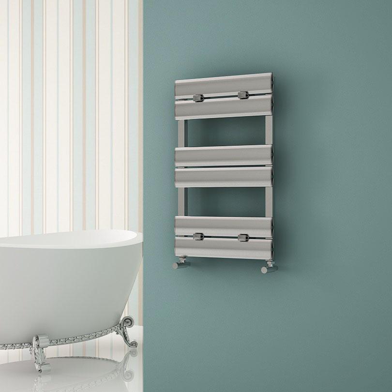 Carisa Elliptic Bath Aluminium Towel Rail | Designer Bathroom Radiator