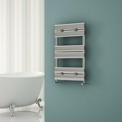 Carisa Elliptic Bath Aluminium Towel Rail | Designer Bathroom Radiator Elliptic Bath Carisa 790 x 500 