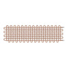 Terma PLC Designer Horizontal Woven Copper Radiator Towel Rail Warmer Stylish Modern Contemporary