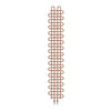 Terma PLC Designer Vertical Woven Copper Radiator Towel Rail Warmer Stylish Modern Contemporary