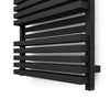 Heating Style Terma Quadrus Bold Electric Radiator Towel Rail Warmer ONE electrical heating element Metallic Black contemporary modern stylish ladder rail 