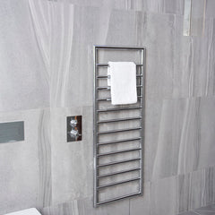 Towelrads Strand Designer Towel Rail Chrome | Ladder Style Bathroom Radiator Strand Towelrads 900 x 500 