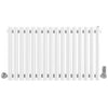 Terma Rolo Room Horizontal Radiator Heating Style 500 x 865 Soft White (RAL 9016) 