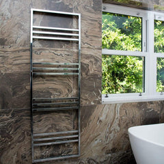 Towelrads Boxford Designer Towel Rail Chrome | Ladder Style Bathroom Radiator Boxford Towelrads 800 x 500 