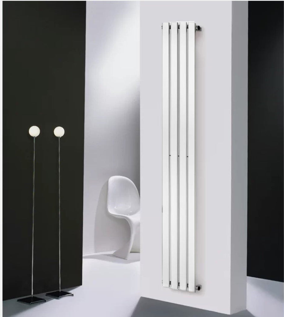 Towelrads Merlo Vertical Radiator White | Designer Radiator