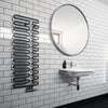 Terma Swale Designer Towel Rail | Designer Bathroom Radiator Swale Terma Metallic Black 